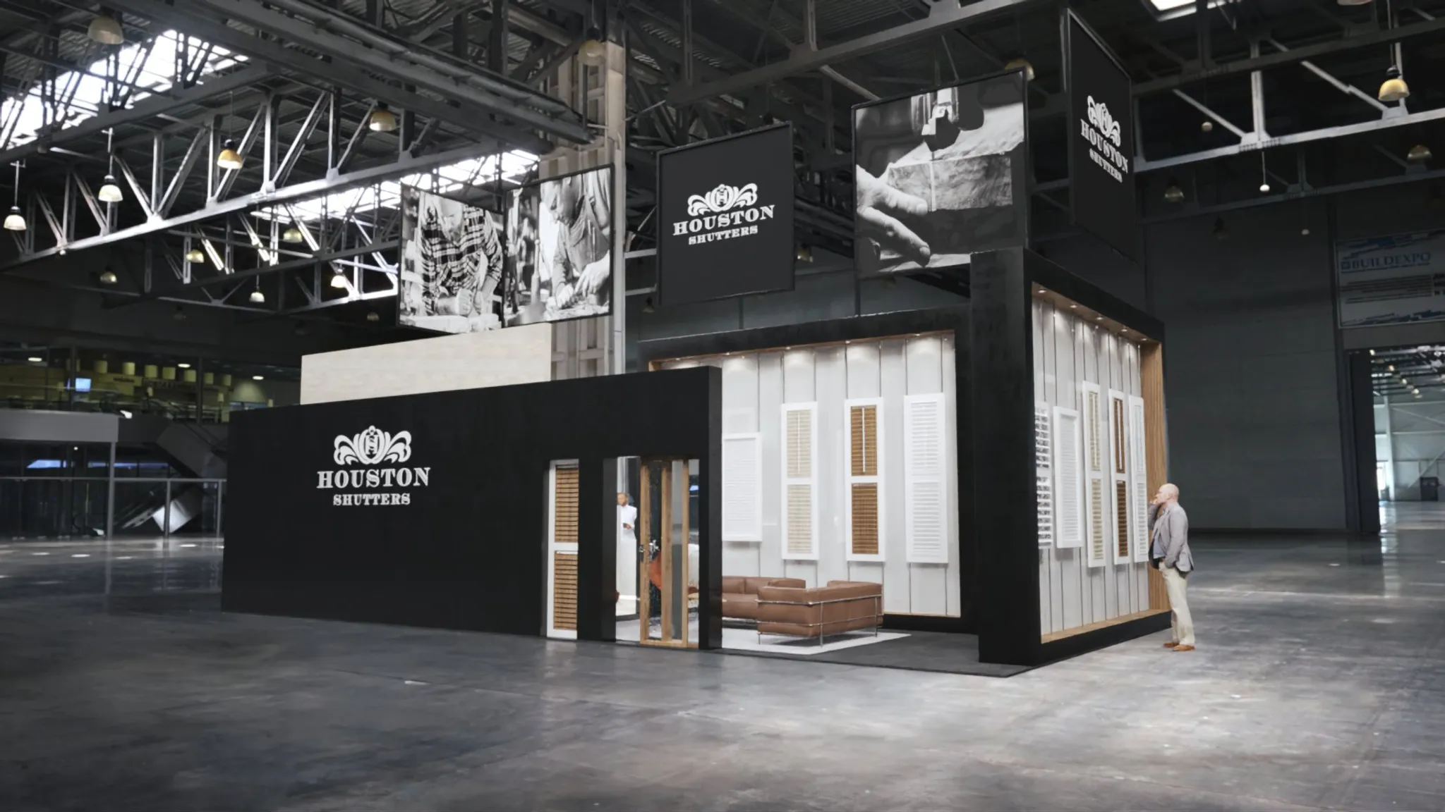 30x40 Island booth design by Reaction Space